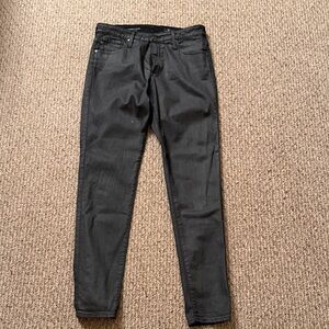 AG Adriano Goldschmied Charcoal Skinny Jeans